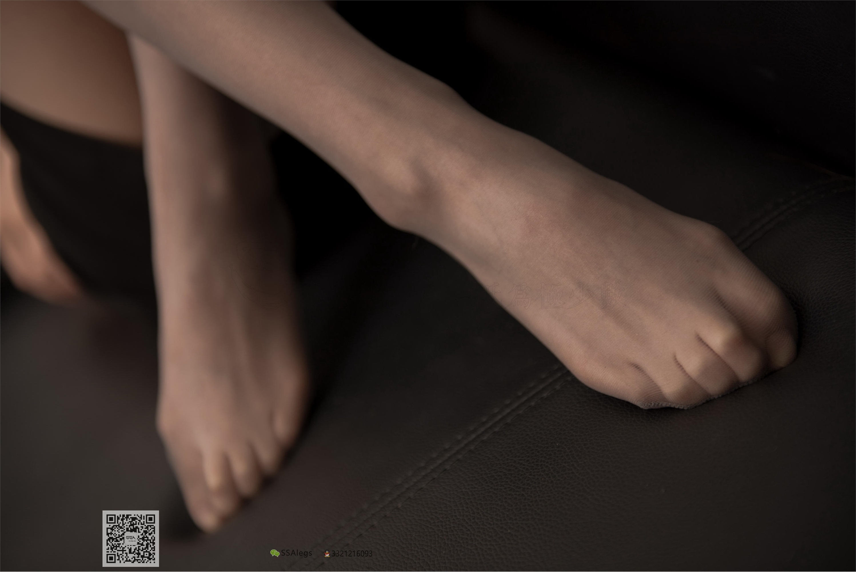 SSA丝社 NO.001 琪琪灰丝OL职业